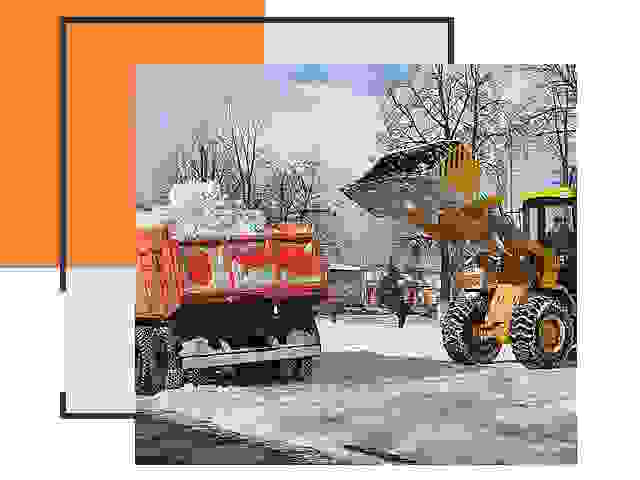 Вывоз снега в Владивостоке